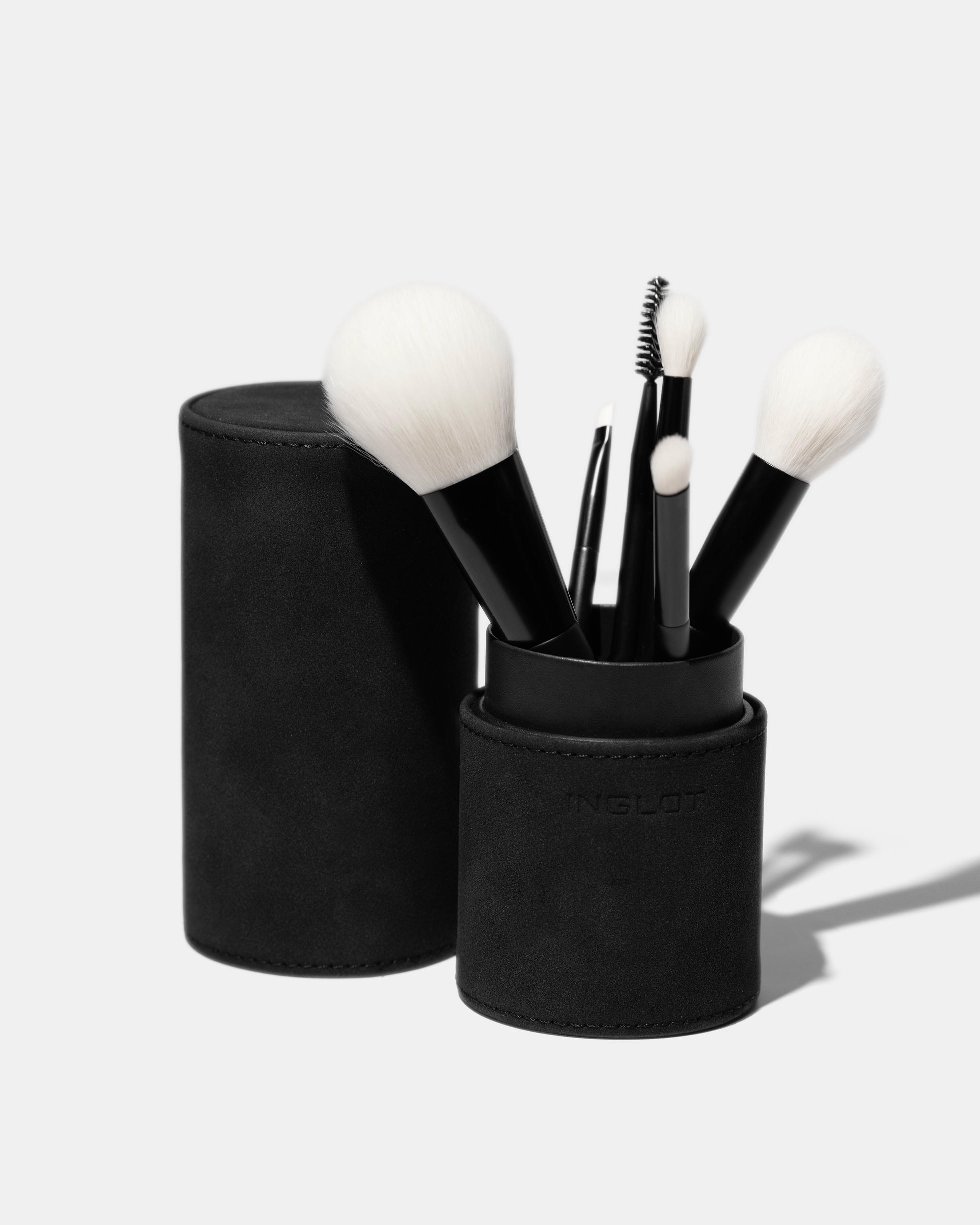 Набор кистей для макияжа Brush Tube Makeup Set Black