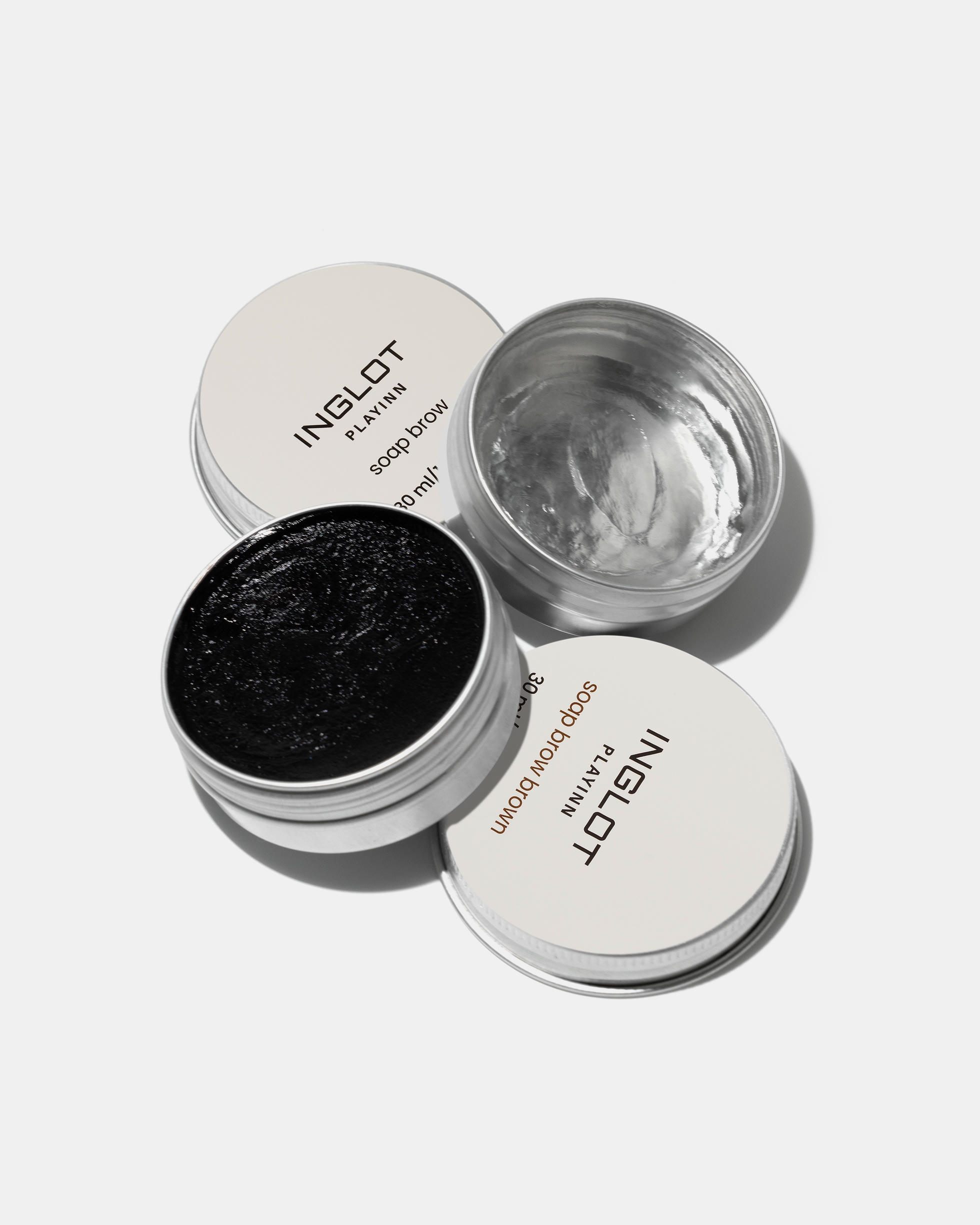 Средство для укладки бровей Мыло-фиксатор Playinn Soap brow brown