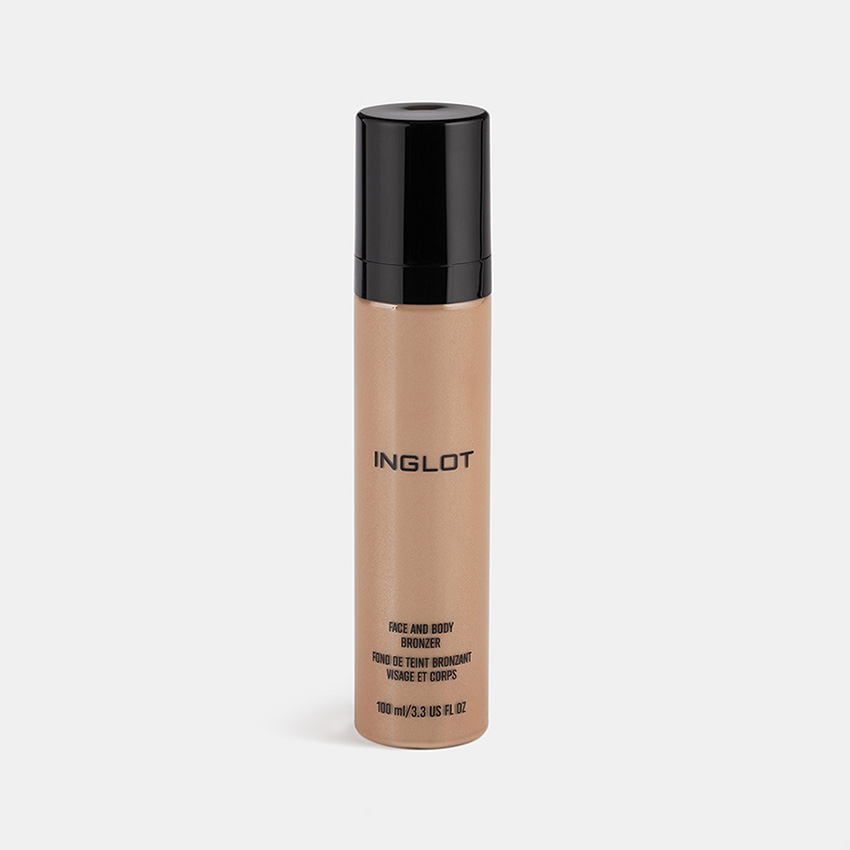 Лоcьон с эффектом загара для лица и тела Face & Body Bronzer INGLOT для лица